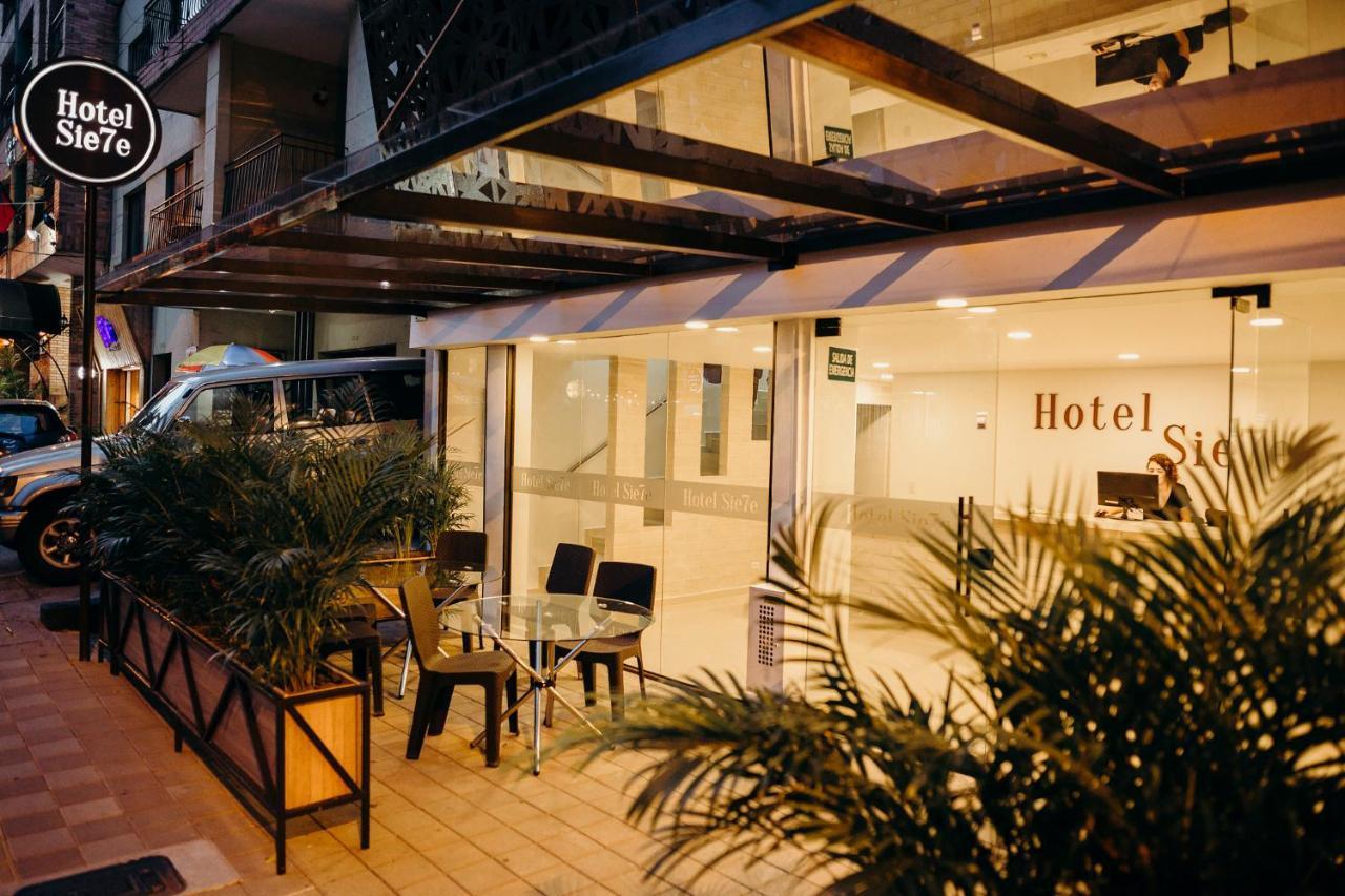 Hotel Sie7E Medellin Bagian luar foto